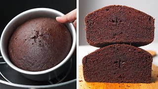 Basic Plain amp Soft Chocolate Sponge Cake Recipe Without Oven  Toasted [upl. by Buskirk]