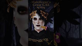 MALEFICENTS RAVEN DIABLO CAS thesims sims createasim shorts [upl. by Neile]