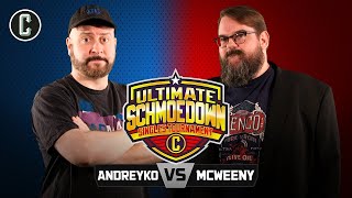 Singles Tournament Marc Andreyko VS Drew McWeeny Movie Trivia Schmoedown [upl. by Fey]