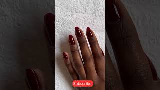 Simple Nail Art💅 nailart nailtutorial nailinspo simplenailsdesignathome nails GELCARE [upl. by Rochell]