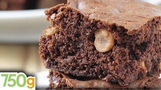 Recette de Brownie au Nutella  750g [upl. by Ailec]