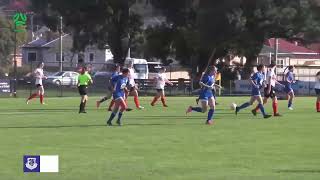 Womens Statewide Cup Quarter Finals Launceston United v University FC Goal Highlights [upl. by Ellehcim]