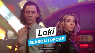 Loki Season 1 Recap  Everything You Need to Know Before Season 2 [upl. by Arikahc]