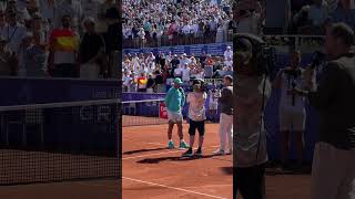 Rafael Nadal On Court Interview after making final of Nordea Open 20072024 [upl. by Annaj]