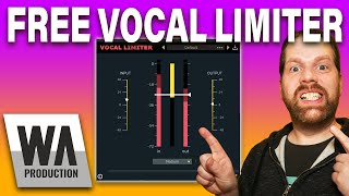 Free Vocal Limiter plugin by WAproduction Shorts [upl. by Ogden775]