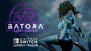 Batora Lost Haven  Nintendo Switch Launch Trailer [upl. by Lahtnero]