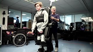 FDA clears exoskeleton for stroke rehabilitation [upl. by Nolyaw]