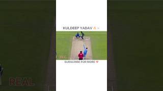 Kuldeep Yadav Bowling Action Real vs Game  Cricket 24  shorts ytshorts shorts [upl. by Annmarie]