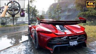 1600HP Koenigsegg Jesko  Forza Horizon 5  Logitech g29 gameplay [upl. by Jule]