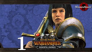 Total War Warhammer 3 Immortal Empires  Chevaliers de Lyonesse Repanse de Lyonesse 1 [upl. by Ahrat]