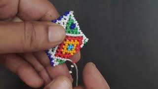 Toran design patti tutorial beautiful Toran design trick 3 moti design [upl. by Neukam]