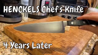 4 Years Later  Heres My HENCKELS Knife Review [upl. by Baumbaugh]