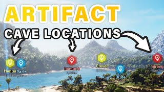 All Artifact Cave Locations in ASA ► Ark Survival Ascended [upl. by Clough]