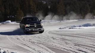 Nokian Hakkapeliitta LT3 on Dodge Ram 1500 Hemi 57 litres [upl. by Ytsim]