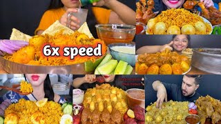 ASMR EATING EGG BIRYANI BEST MUKBANG CHALLENGE ASMR SOUND [upl. by Adnovoj]