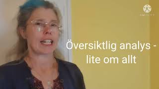 1 Litterär analys  en översikt [upl. by Sama]