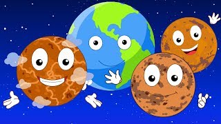 Canzoni pianeti  sistema solare rima  Canzoni prescolari  Planets Kids Rhyme  Planets Song [upl. by Oralee66]