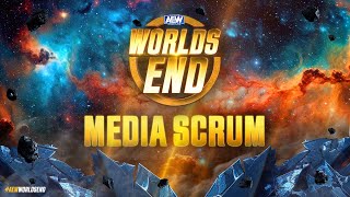 AEW Worlds End Media Scrum  123023 [upl. by Duahsar]