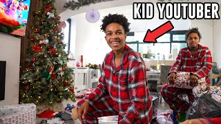 What A Kid YouTuber Gets For Christmas 2023 [upl. by Sakmar]