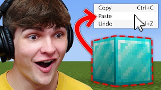 Minecraft But You Can Copy And Paste [upl. by Claudian]