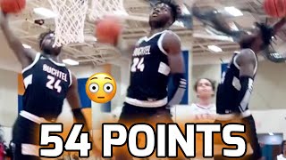 CHRIS LIVINGSTON IS INSANE Goes Off For 54 Points amp DOES NOT STOP DUNKING 😱 [upl. by Anauqes]