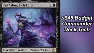 Zul Ashur Lich Lord Budget Commander Deck  MTG [upl. by Inram]