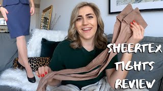 HONEST SHEERTEX TIGHTS REVIEW  Flight Attendant Life [upl. by Gannie]