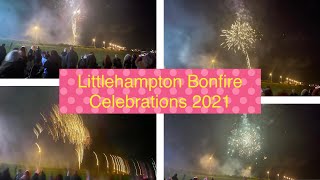 Littlehampton Bonfire Celebrations 2021 [upl. by Nnylyahs]