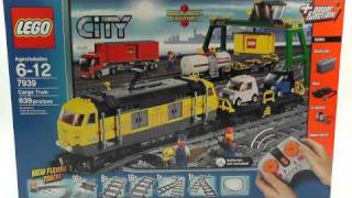 Lego City Cargo Train 7939 [upl. by Patin378]