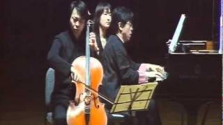 Rachmaninov Sonata for Cello and Piano in g minor 4th movement by LiWei Qin [upl. by Ayres633]