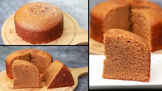 Condensed Milk Coffee Cake  Eggless amp Without Oven  Yummy [upl. by Ailices]