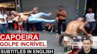 GOLPE INCRÍVEL DE CAPOEIRA  RODA COM FINAL EMOCIONATE [upl. by Eatnoed]