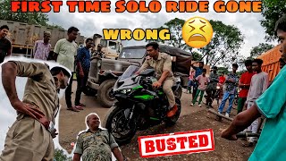 First Time Solo Long Ride Gone Wrong 😫 Busted 😤 Ranchi To Chaibasa  Ep1 [upl. by Giuseppe579]