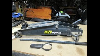 MVP SuperLift Floor Jack Repair Pt 1 [upl. by Oribella]