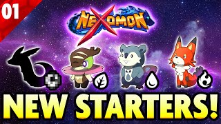 CHOOSING a STARTER and the NEXOLORD Nexomon Lets Play Ep01 [upl. by Otineb]