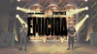 Emicida  Fortnite Soundwave Series Creative Full Concert [upl. by Ready]