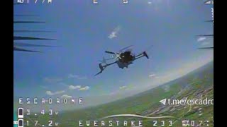 Amazing FPV Drone Strike on a Russian Drone DJI Matrice 30  Incredible Accuracy [upl. by Anna]