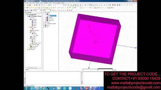 Microstrip patch antenna with triangular slits HFSS [upl. by Adigun]