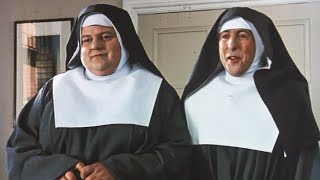 Nuns on the Run 1990 ORIGINAL TRAILER [upl. by Anerbas346]