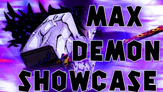 MAX DEMON SHOWCASE AND HOW TO GET ALL MOVES  Wisteria [upl. by Katherina]