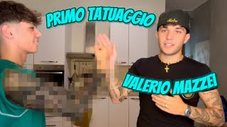 HO FATTO IL PRIMO TATUAGGIO CON VALERIO MAZZEI😱😱😱 [upl. by Eelyram]