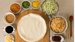 HOW TO MAKE POPIAH  A SIMPLE POPIAH RECIPE [upl. by Gerardo500]