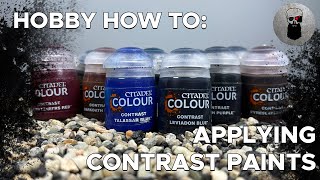 How to Use Contrast Paints Properly [upl. by Notnats]