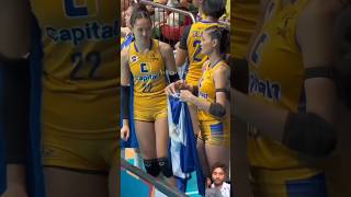 volleyball sports volley pvlinvitationalconference fypシ゚viral leilacruz pvl fypage funny [upl. by Dot]