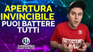 Apertura INVINCIBILE che NON Perde MAI  Gambetto Italiano [upl. by Liban404]