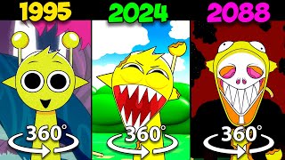 360° VR Incredibox Sprunki 1995 vs 2024 vs 2088 [upl. by Abramo]