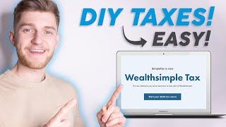 Wealthsimple Tax 2021 Review and Walkthrough DIY Taxes [upl. by Angelis]