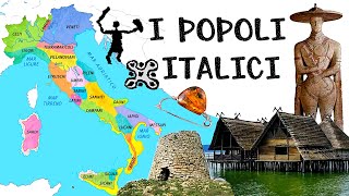 📚🏺 I POPOLI ITALICI  Italia Antica Camuni Celti Terramaricoli Villanoviani Sardi STORIA [upl. by Melva]