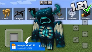 Official  quotMorph Mod for Minecraft Pe 121  Updated ⚡ [upl. by Atinaej]