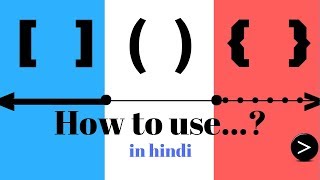 OPEN AND CLOSED INTERVAL HOW TO USE CLOSE OPEN MIDDLE BRACKETS  HINDI [upl. by Einwahr]